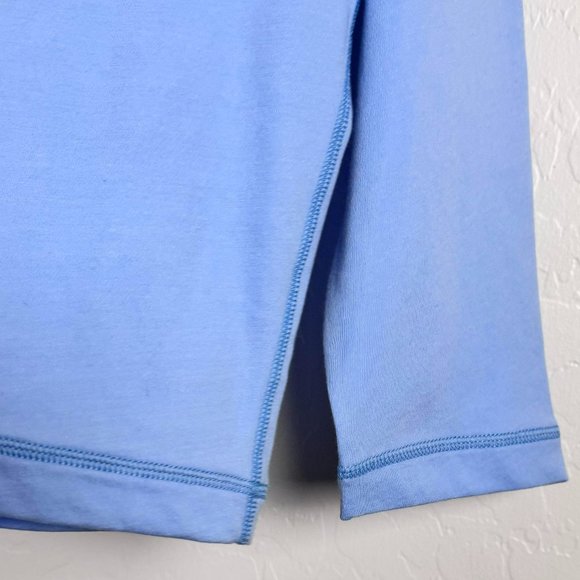 Tommy Bahama Paradise Valley Long-Sleeve Henley Shirt Size M $95 Light Sky Blue - Picture 5 of 6